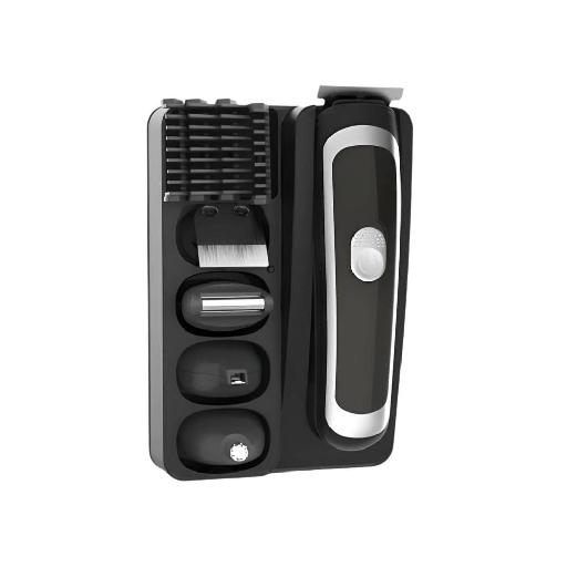 Decakila 5-in-1 Grooming Kit KMHR017W – Wet & Dry Use with Interchangeable Heads, 600mAh Battery, and 45-Minute Runtime
