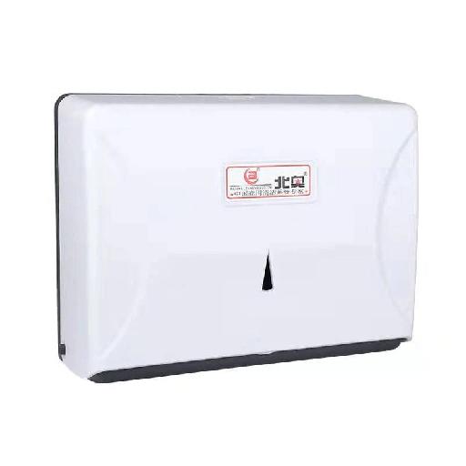 Wall Mounted Tissue Paper Dispenser – Z Fold Type, Lockable, 500-Sheet Capacity for Bathrooms, Kitchens & Public Wash Areas