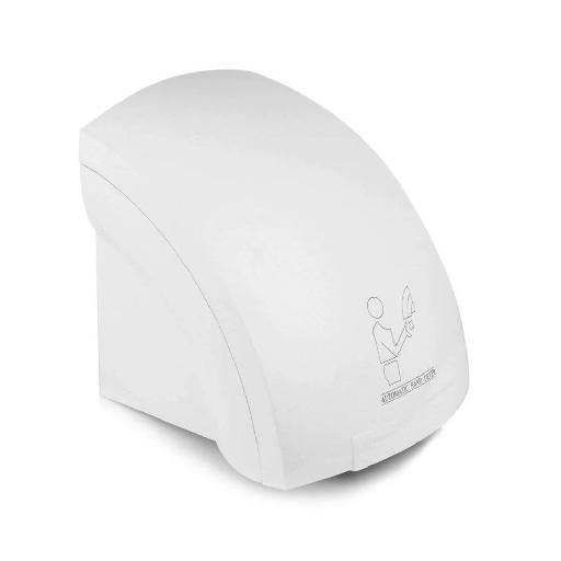 SM BuildPro Automatic Hot Wind Hand Dryer White – CS 15 – CE RoHS Approved, Touch-Free, Durable ABS Construction, 20–30s Drying Time