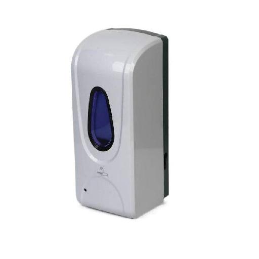 Automatic Wall Mounted Hand Sanitizer Liquid Soap Dispenser 1250ml – Cordless Battery or Adapter Powered, Chrome Finish, Large Capacity, Touch-Free Hygiene