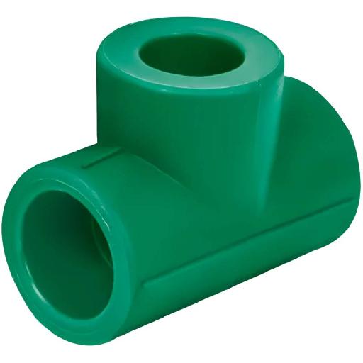 Wadfow PPR Tee – WVL3852 (20mm), WVL3854 (25mm), WVL3851 (32mm) | High-Pressure Thermofusion Fittings for Hot & Cold Water Systems