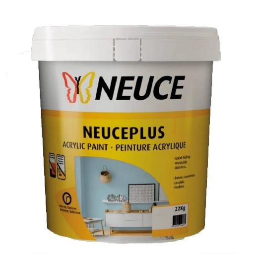 Neuce 20L Neuceplus Acrylic Emulsion Paint | Durable Interior & Exterior Finish in 16 Colors