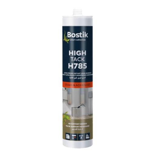 Bostik H785 High Tack Instant Grab Adhesive | Ultra-Strong Bonding for Heavy Materials – Interior & Exterior Use
