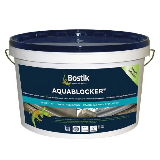 Bostik Liquid Aqua Blocker Hybrid Universal Sealant – 14kg | Crack-Bridging Waterproofing Sealant for Foundations & Substructures