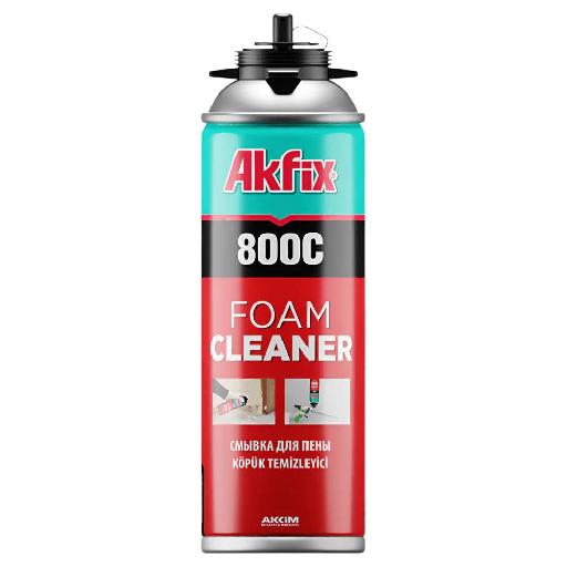Akfix Foam Cleaner – PU800C | 500ml Solvent-Based PU Foam Remover for Guns & Valves