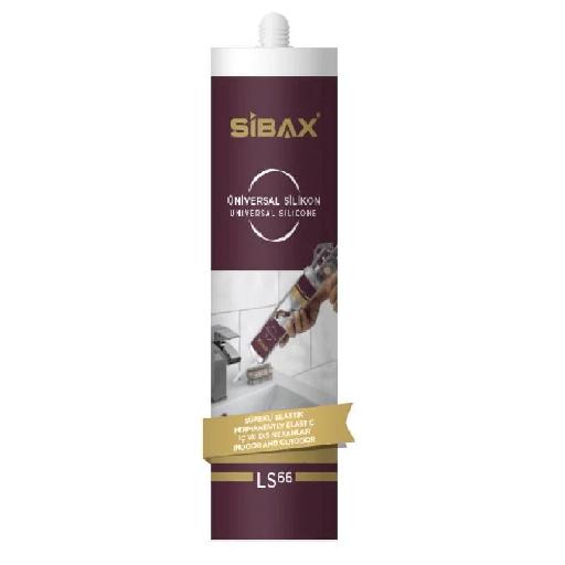 Sibax Universal Silicone 250g – LS66 | Multi-Surface Acetoxy Silicone Sealant for Indoor & Outdoor Use