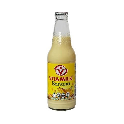 Lesfam - Vitamilk Banana 300ml | Creamy Banana-Flavored Soy Drink, Dairy-Free Goodness