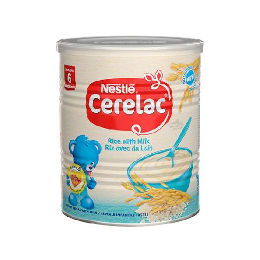Lesfam - Nestle Cerelac Rice 400g | Nutritious Infant Cereal with Milk