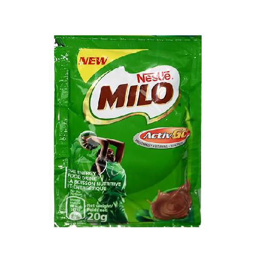 Lesfam - Nestle Milo Active-Go 20g | Single-Serve Energy Drink with Protomalt, Vitamins & Minerals