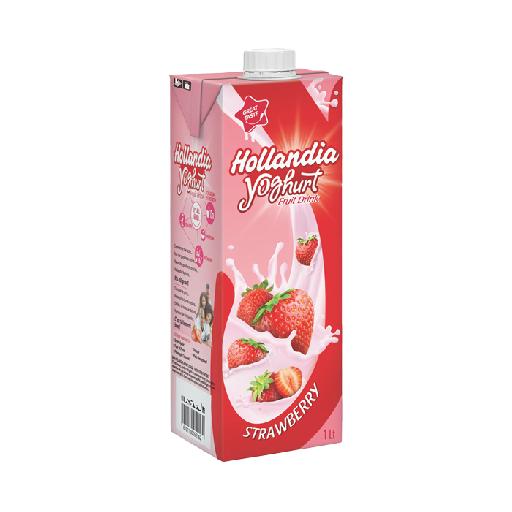Lesfam - Hollandia Yoghurt Strawberry 180ml | Creamy, Refreshing Yoghurt Drink