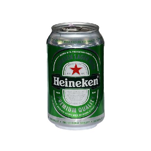 Lesfam - Heineken Lager Beer Can 330ml | Premium Dutch Lager with 5% Alcohol