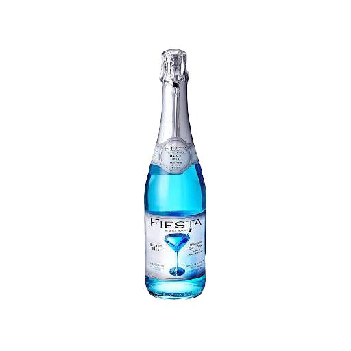 Lesfam – Fiesta Blue Cocktail 750ml | Sparkling Non-Alcoholic Blue Drink