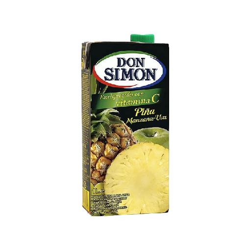 Lesfam – Don Simon Pineapple, Apple & Grape Juice 1L | Tropical Fruit Blend
