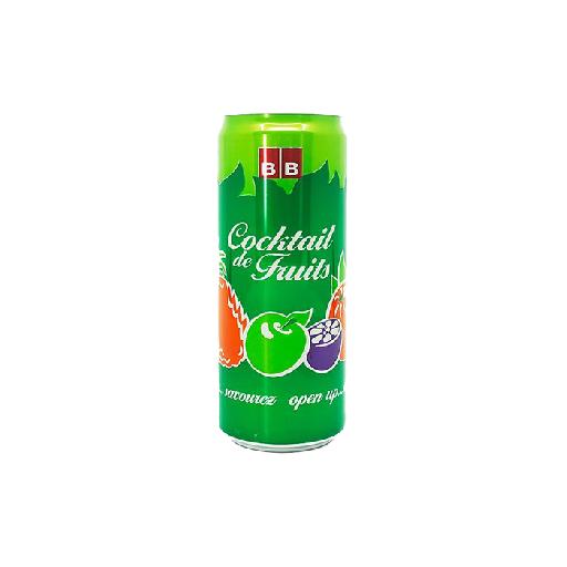 Lesfam – BB Cocktail de Fruits 330ml | Refreshing Carbonated Fruit Drink