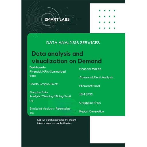 Zmart - Research Assistant /Data Analysis and Visualization Expert