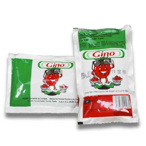 Dujis – Gino Sachet Tomato Paste 65g (5pcs Pack)