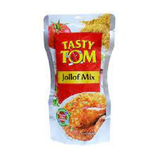 Dujis – Tasty Tom Jollof Mix 210g (Sachet, Rich Tomato & Spice Blend)