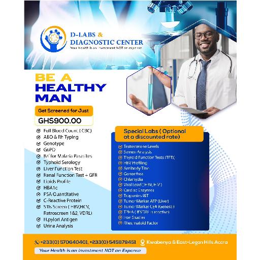 Dlabs - Full Screening for Men