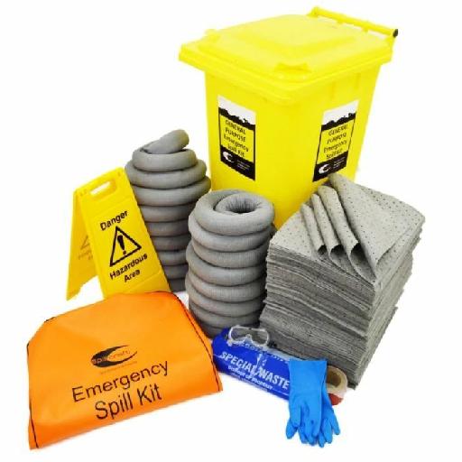 CAROK GLOBAL Oil Spill Kit 240L - 60 Gallon Spill Containment Solution