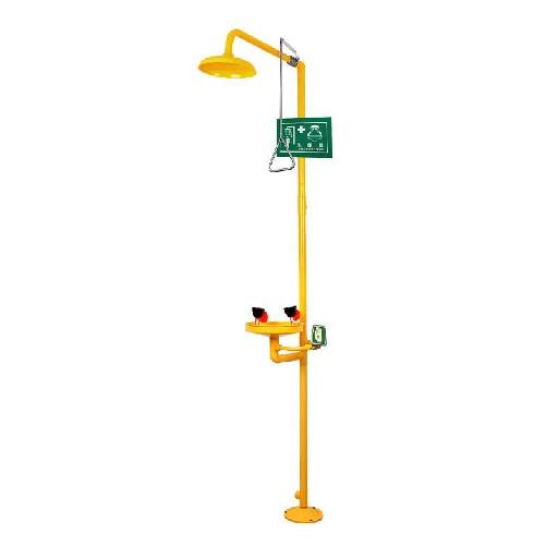 CAROK GLOBAL Galvanized Iron Emergency Safety Washer - Safety Shower and Eyewash Station