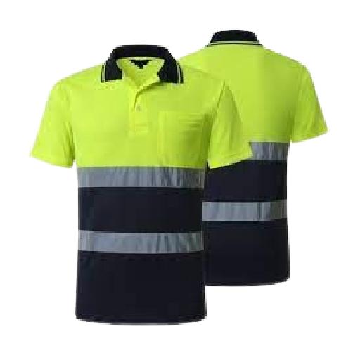CAROK GLOBAL Reflective Lacoste High-Visibility Polo Shirt