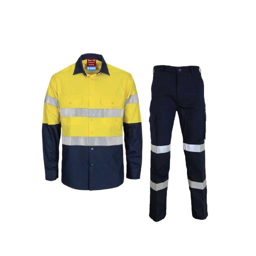 Tomstar GH - Hi Visibility Polycotton Working Uniform (Split)