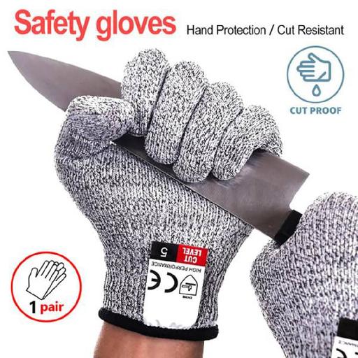 Icobeg Cut Resistant Gloves – Level 5 Protection for Maximum Safety