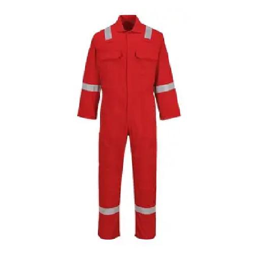 Icobeg Red Quality Safety Overalls – Durable Polycotton & 100% Cotton Coveralls for Industrial and Personal Protection
