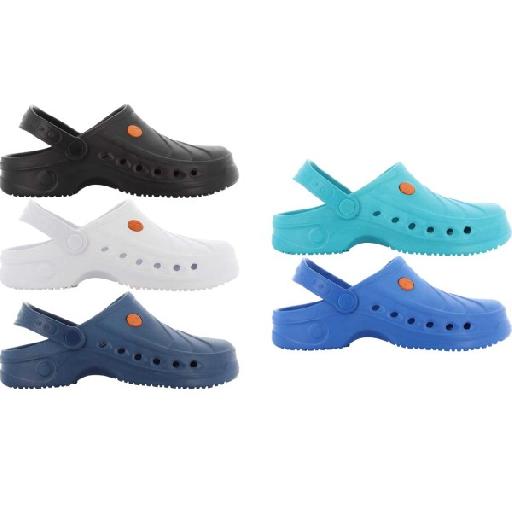 Icobeg Safety Jogger Sonic Clogs – Lightweight, Non-Slip, Waterproof Safety Footwear for Medical & Food Environments