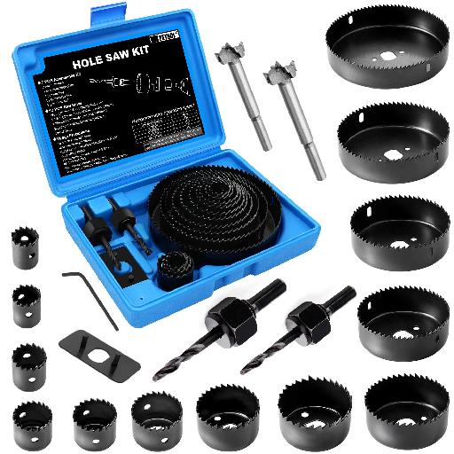 Icobeg Hole Saw Set / Hole Saw Kit – 8pcs