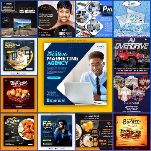 HilaxMedia - Graphic Designer | 3D Logo | Flyers | All Graphic Designing