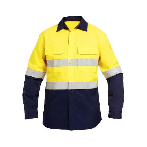 Totech - Long Sleeve Reflective Work Shirt
