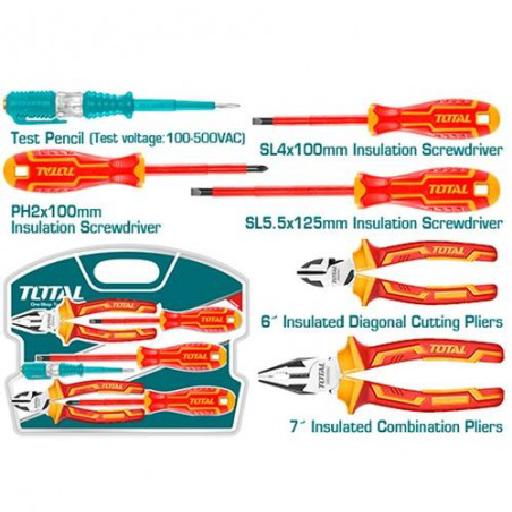 Farmline – Total 6Pcs Insulated Hand Tools Set – THKIST3062