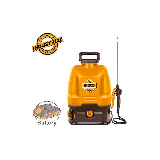 Farmline – Ingco Cordless Knapsack Sprayer 20V 16L + Battery