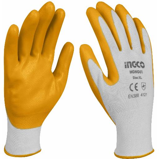 Farmline - Ingco Nitrile Coated Gloves – HGNG01 & HGNG01.L