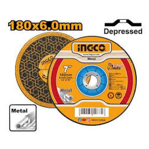 Farmline - Ingco Abrasive Metal Grinding Disc 7" – MGD601801