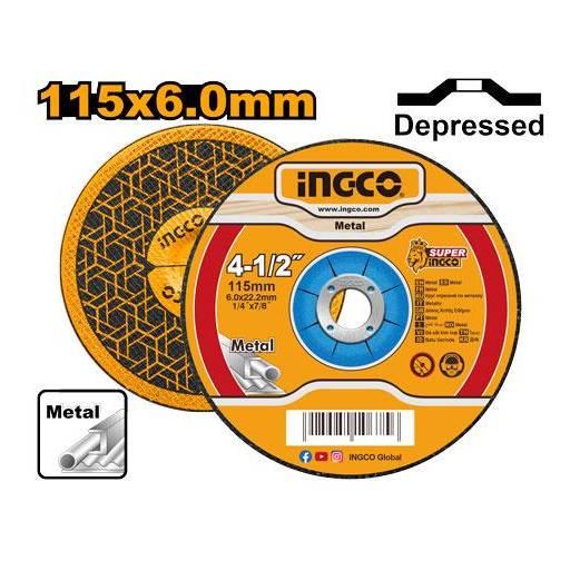 Farmline - Ingco Abrasive Metal Grinding Disc 4-1/2" – MGD601151