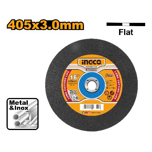 Farmline - Ingco Abrasive Metal Cutting Disc Set 16" – MCD304051