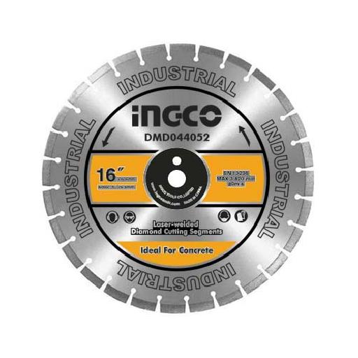 Ingco Diamond Disc For Concrete Cutting Laser Welded Rim DMD044052
