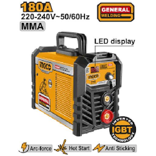Ingco Welding Machines Inverter MMA Welding Machine ING-MMA18028