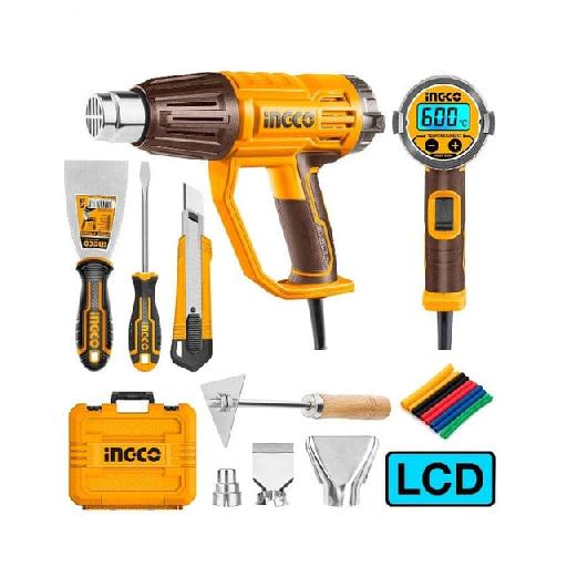 Ingco Industrial Heat Gun With LCD Screen 2000W HG2000581