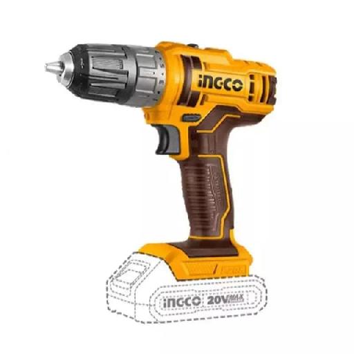 Ingco Lithium-Ion Cordless Drill with 20V 2.0Ah Battery & Charger CDLI200518