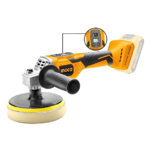 Ingco Lithium-Ion Cordless Angle Polisher 20V 2.0Ah APLI2001