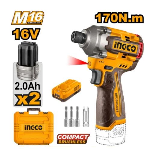 Ingco Cordless Impact Driver CIRLI16178