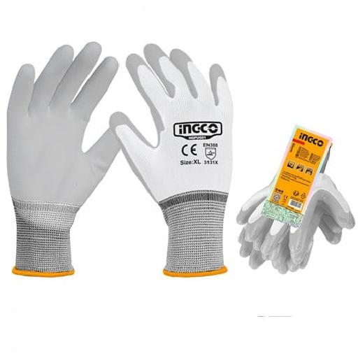 Ingco PU Coated Gloves – HGPUG01