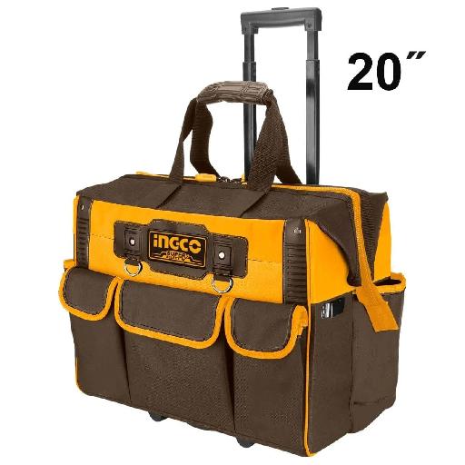 Ingco 20" Rolling Rigid Tool Bag – HRRTB2015