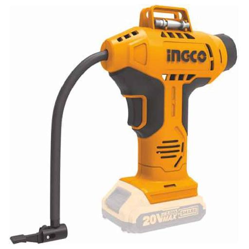 Ingco 150 psi Lithium-Ion Cordless Auto Air Compressor 20V 2.0Ah – CACLI2018