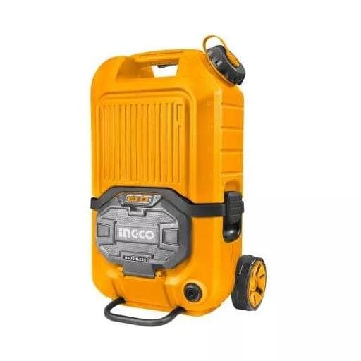 Ingco Brushless Li-ion Cordless High Pressure Washer 80 Bar 20V 2.0Ah With 15L Water Tank – CPWLI4006