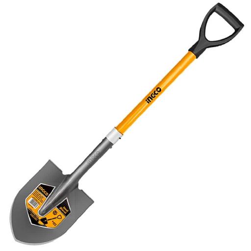 Ingco Steel Shovel With Fiberglass Handle – HSSLH05