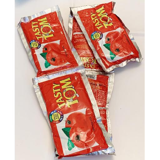 Tasty Tom Tomato Paste (Strip of 5) | Big Samps Market